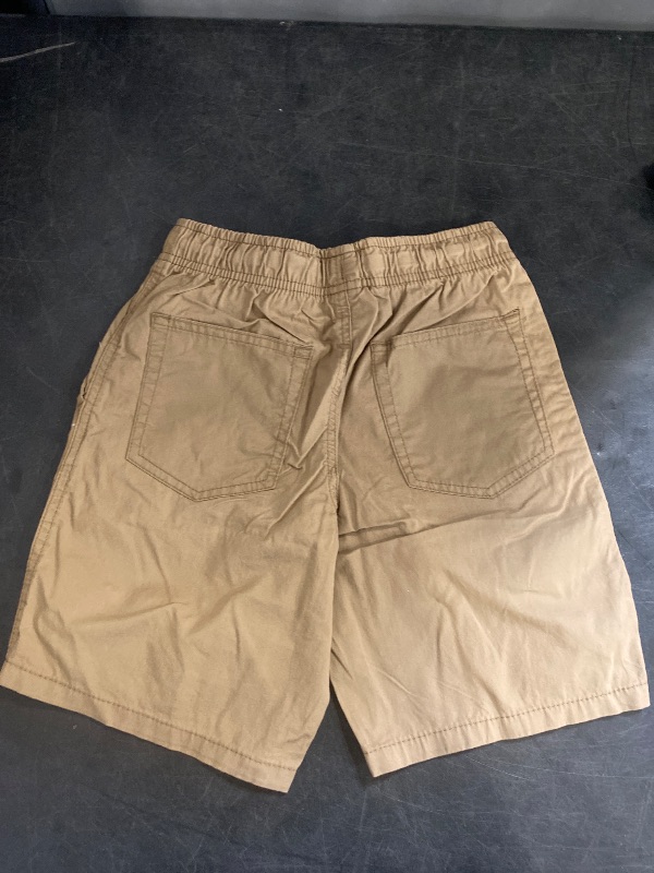 Photo 1 of (Medium) Boys' Playwear 'at the Knee' Pull-on Shorts - Cat & Jack™ Dark Khaki