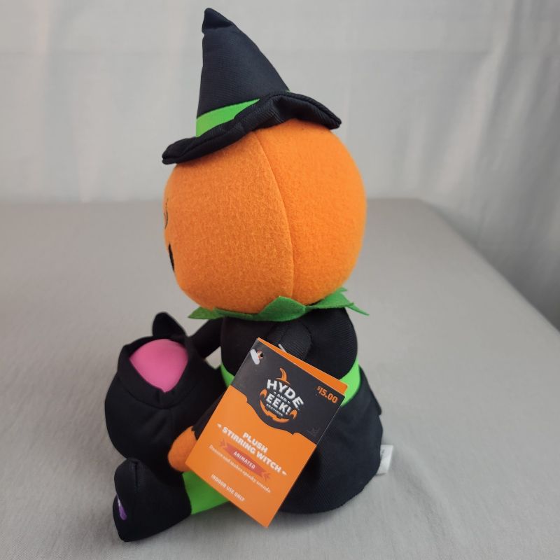 Photo 1 of Hyde & EEK! Halloween 12 in Animated Stirring Pumpkin Witch NWT
