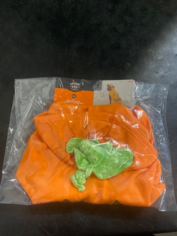 Photo 1 of XL- Hyde & EEK! Boutique Reflective Halloween Jack-o-lantern Pumpkin Dog Costume