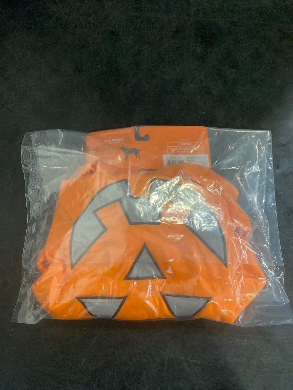 Photo 1 of XL- Hyde & EEK! Boutique Reflective Halloween Jack-o-lantern Pumpkin Dog Costume