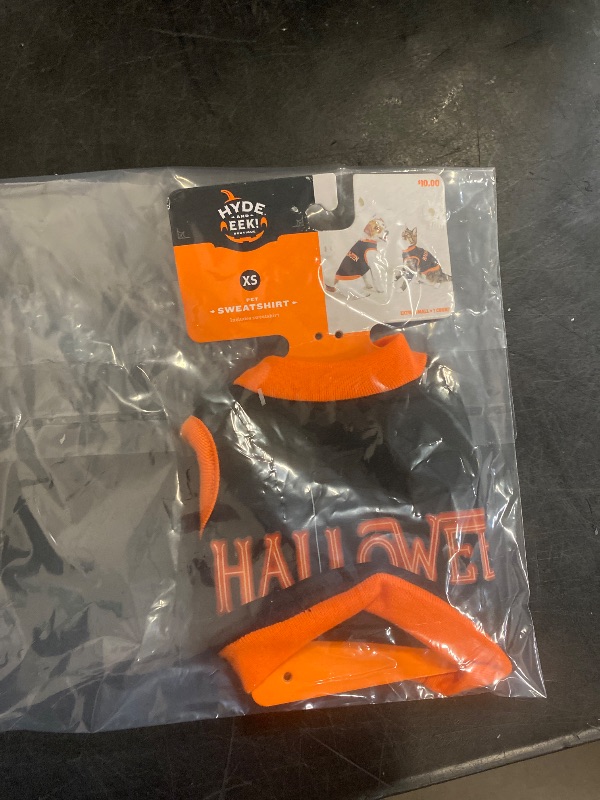 Photo 1 of XS- Halloween Dog and Cat Sweatshirt - Hyde and EEK! Boutique