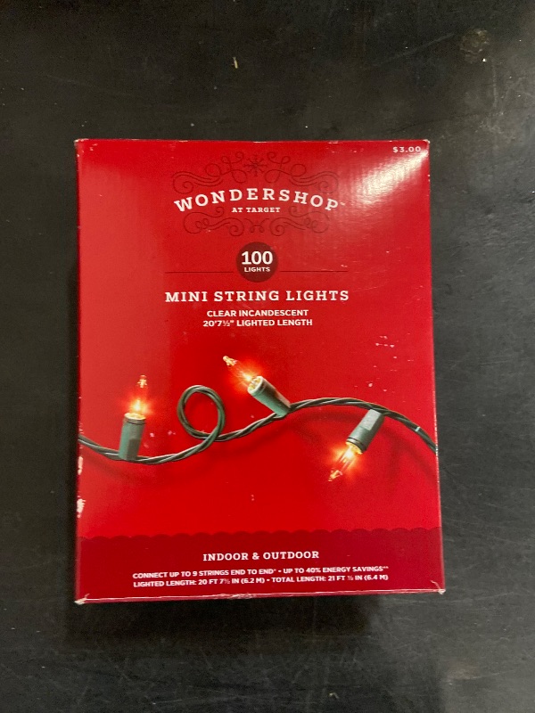 Photo 1 of 3 Pack Christmas Bundle - 2 Types Of Mini String Lights & 1 Giggle Space Toy