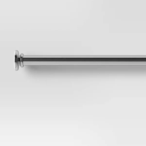 Photo 1 of (2 ) Round Curtain Rod- Spring Tension- Room Essentials 30x52 "