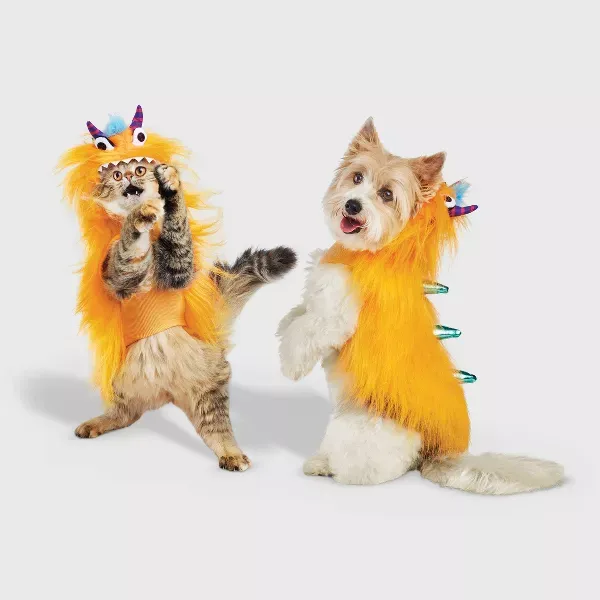 Photo 1 of Halloween Monster Hoodie Dog and cat costume.