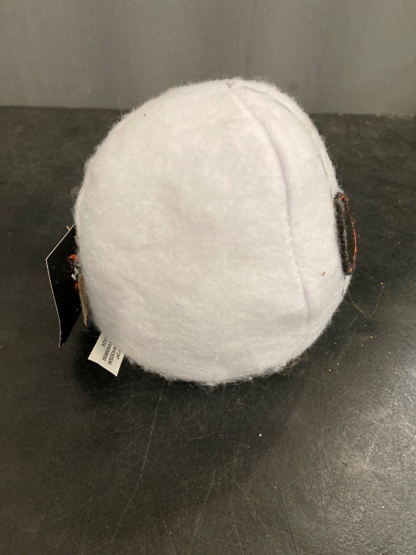 Photo 1 of Artisty's glass pearls. white felt skull. diplayable pop up.