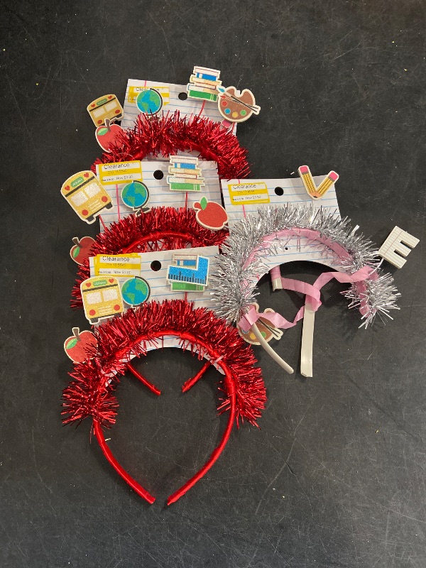 Photo 1 of 4 Tinsel Pink and red Headband 