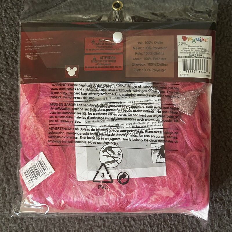 Photo 1 of NEW Girls Descendants 4 Rise of Red BRIDGET Costume Wig