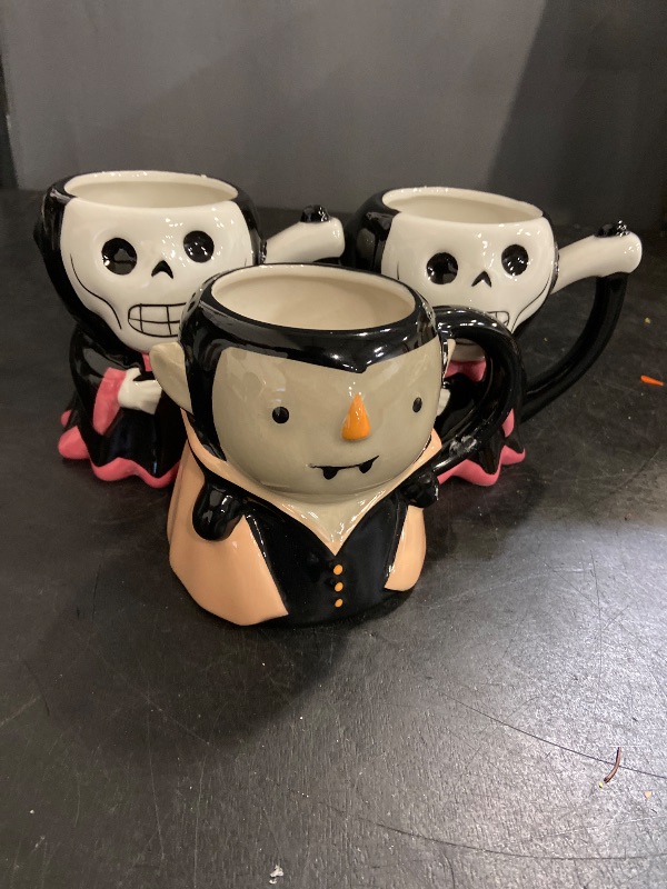 Photo 1 of 3 set Halloween mugs