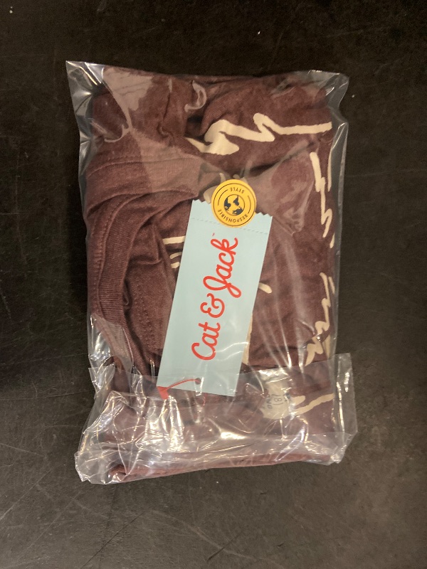 Photo 1 of M- Boys' Long Sleeve Brave and Kind Graphic T-Shirt - Cat & Jack™ Dark Brown