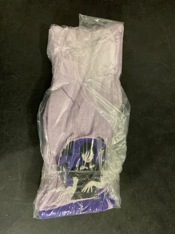 Photo 1 of Wednesday 2-Pack Halloween Embroidered Hand Towels Purple