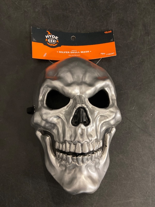 Photo 1 of Silver skull mask