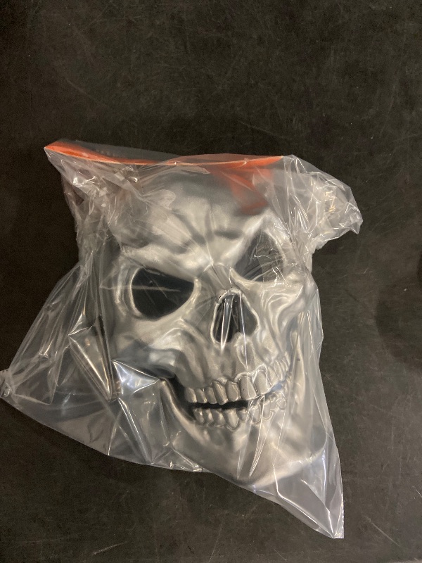 Photo 1 of Silver skull mask