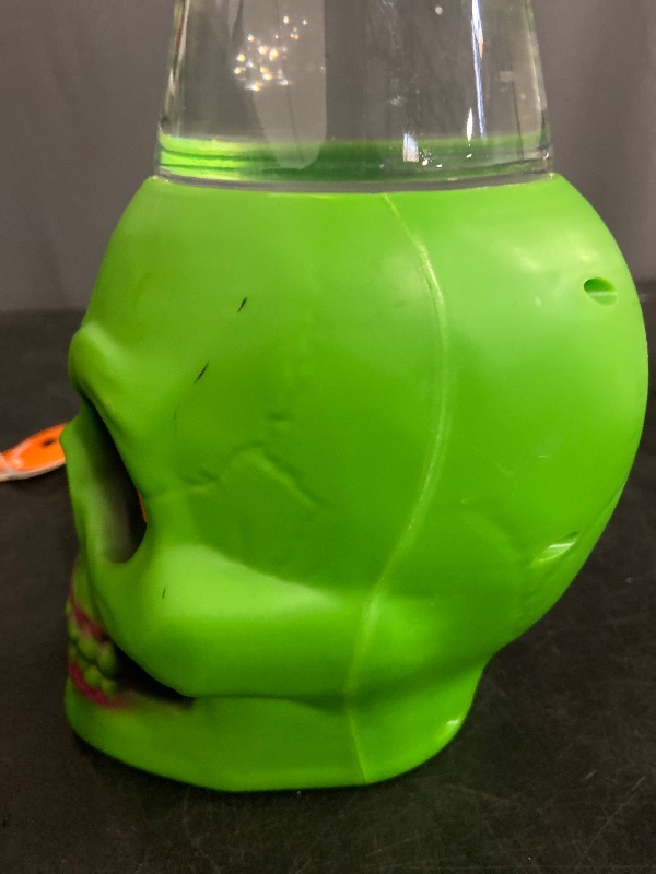 Photo 1 of  Halloween Skull Lava Lamp Light