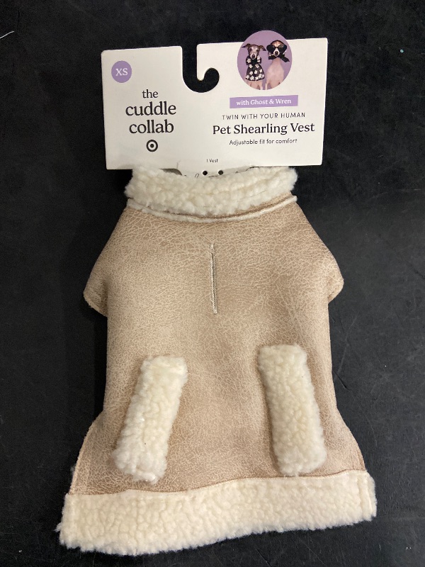 Photo 1 of Pet shearling vest
