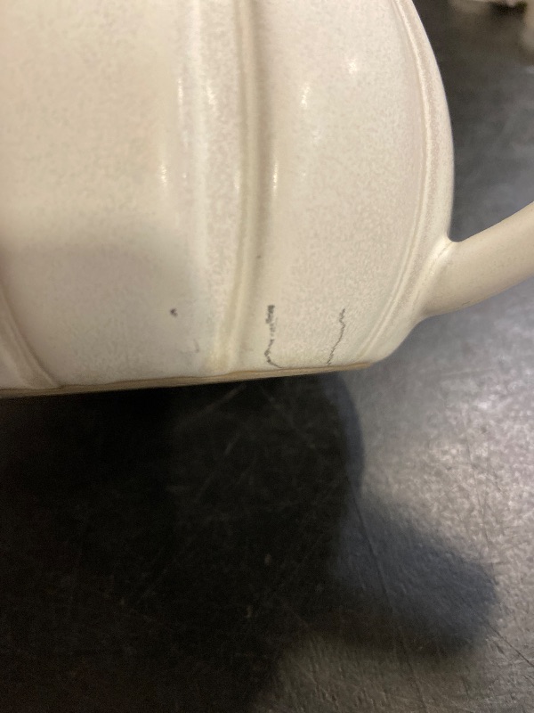 Photo 1 of Vampire Mug/ Figural Pumpkin Mug White