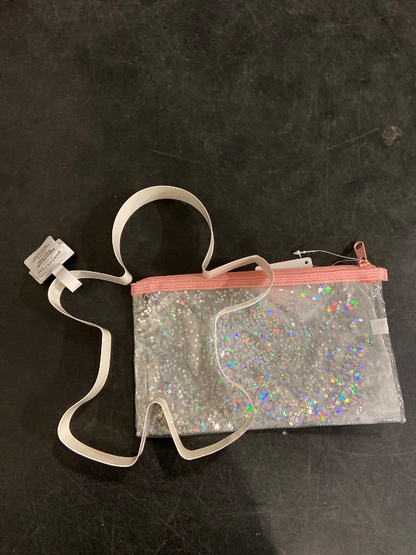 Photo 1 of Gingerbread Cookie Cutter White / glitter pouch