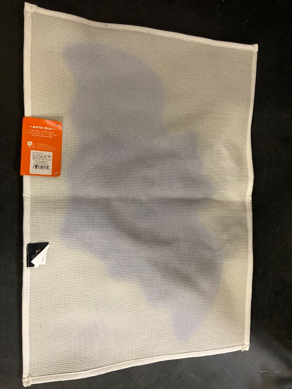 Photo 1 of 17 x  24" Halloween Bat Bath Rug Cream - Hyde & EEK! Boutique