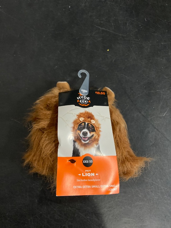 Photo 1 of XXS/XS- Halloween Lion Dog and Cat Headwear