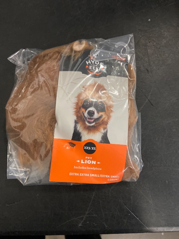 Photo 1 of XXS/XS- Halloween Lion Dog and Cat Headwear