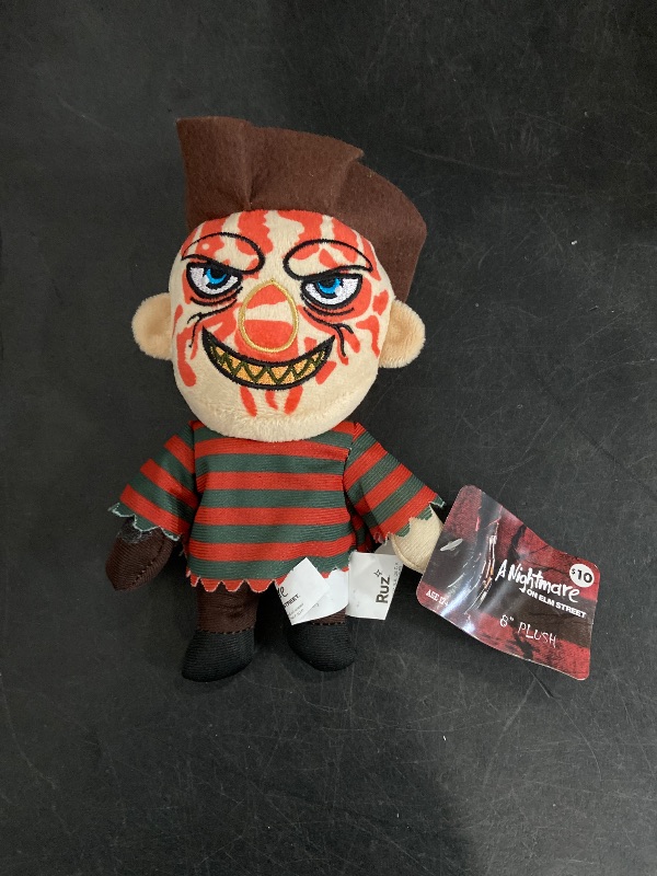 Photo 1 of  8" Horror Plush - Freddy Krueger