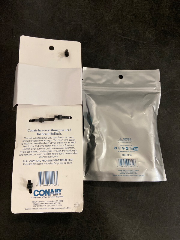 Photo 1 of Conair Brush, Value Pack - 1 Ea/ 