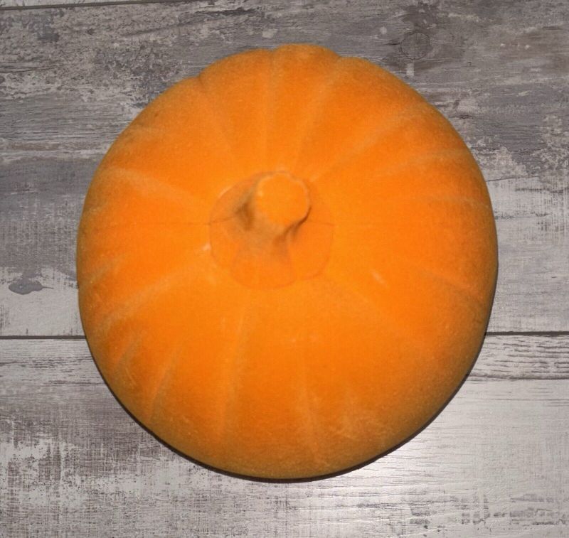 Photo 1 of 2- Target Hyde & Eek! Flocked 7.5” Height - Halloween/Fall Pumpkin - Orange - NEW