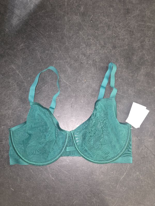 Photo 1 of (36DD) Women's Mesh Unlined Demi Bra - Auden™ Green 36DD