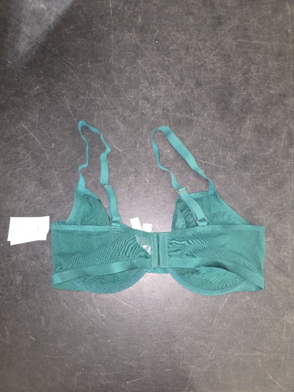 Photo 1 of (36DD) Women's Mesh Unlined Demi Bra - Auden™ Green 36DD