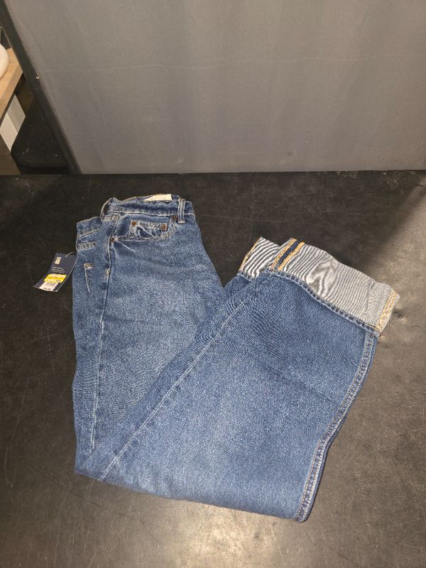 Photo 1 of S 6 Women's Mid-Rise 90's Baggy Jeans - Universal Thread™ Dark Wash 