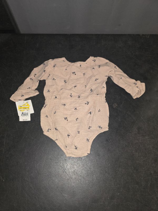 Photo 1 of 12M Grayson Mini Baby Girls' Bow Romper - Cream