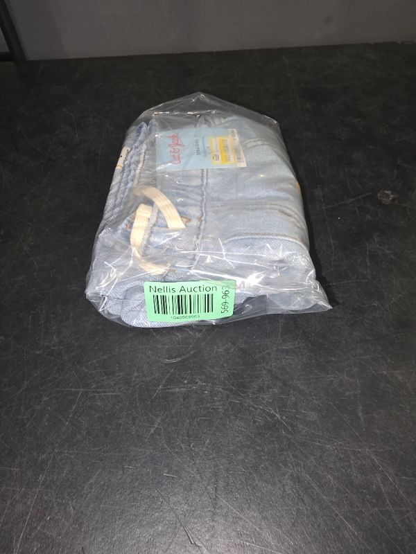 Photo 1 of S5 Boys' Straight Fit Pull-on Pants - Cat & Jack™ Light Blue 5: Denim, Elastic Waist, Mid Rise