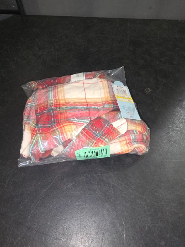Photo 1 of M Boys' Long Sleeve Plaid Flannel Button-Down Shirt - Cat & Jack™ Orange