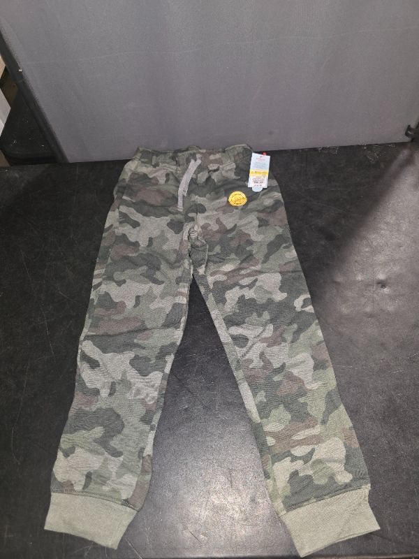 Photo 1 of M Boys' Fleece Sweatpants - Cat & Jack™ Sage Green M: Reinforced Knee, Side Pocket, Drawstring