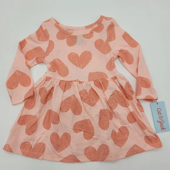 Photo 1 of Size 3 - Girls Heart Cat & Jack Dress 
