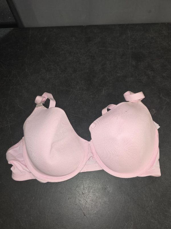 Photo 1 of 38D Women's Cotton Lightly Lined Demi T-Shirt Bra - Auden™ Enlightened Pink 38D: Adjustable Straps, Underwire