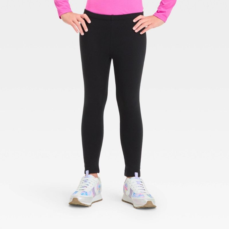 Photo 1 of S m/8 Girls' Cozy Leggings - Cat & Jack