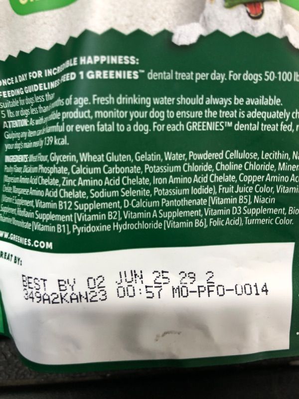 Photo 1 of Dental Chew Treats, 4-Ct. Large