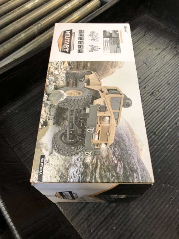 Photo 1 of REMOKING RC Hobby Toys Military Truck Off-Road Sport Cars 4WD 2.4Ghz All Terrain Vehicle with Wi-Fi HD Camera Gifts for Kids and Adults