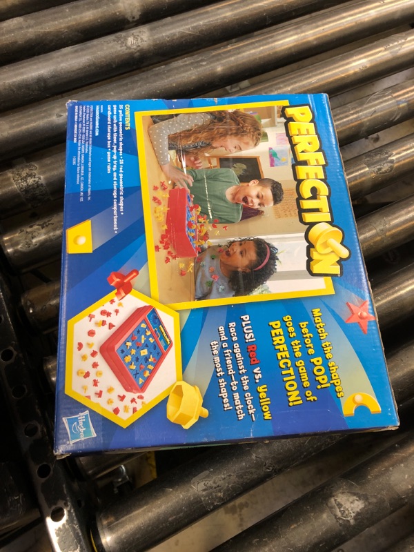Photo 1 of Hasbro Gaming Perfection Plus 2-Player Duel Mode Popping Shapes and Pieces Ages 5 and Up (Amazon Exclusive)