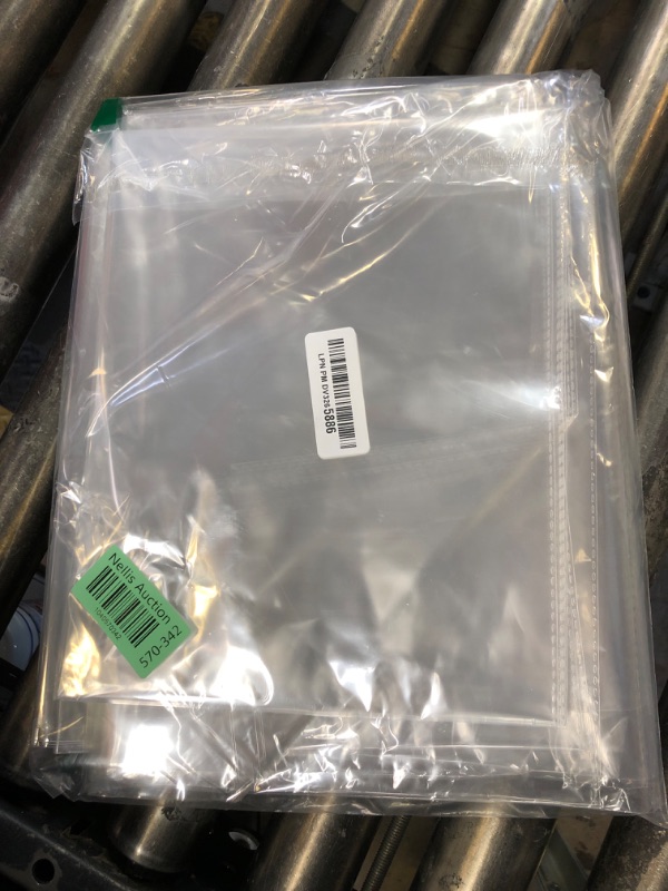 Photo 1 of 6PCS Extra Large Cellophane Gift Bags 40x50 Inch Clear Cellophane Wrap for Baby Shower Wedding Gift Baskets Mother's Day Birthday 2.5 Mil Thick
