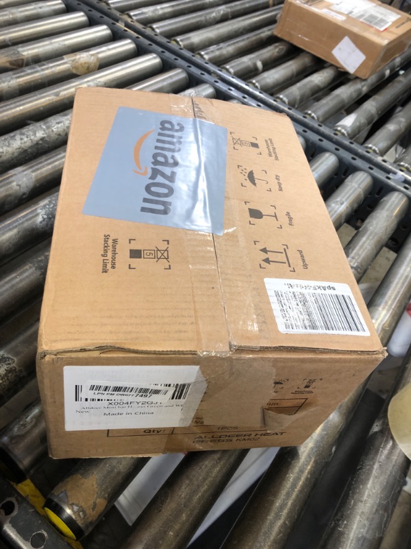 Photo 1 of Hat Heat Press Machine, Alldeer Handheld Hat Press with Digital Display, Free Temp and Time Adjustment, 3 Hats, 2 Stickers, Tape, Hat Press Heat Machine for Caps/Canvas Bag, Heat Transfer (Green)