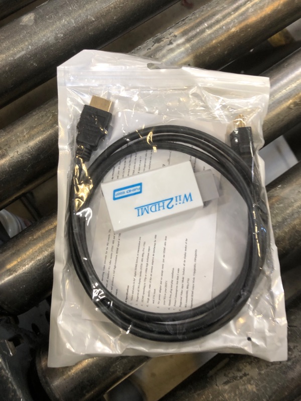 Photo 1 of BD&M Wii to HDMI Adapter, WII to Hdmi Converter, Connect Wii Console to HDMI Display Monitor with 3.5mm Audio Supports All Wii Display Modes