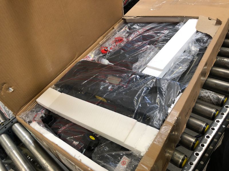 Photo 1 of Treadmill with Handles, 2025 Upgraded Small Treadmills Home, Portable Electric Treadmills for Home 300 lbs Capacity,Walking Pad Treadmill,Lightweight Folding Foldable Walking Pad with LED Display