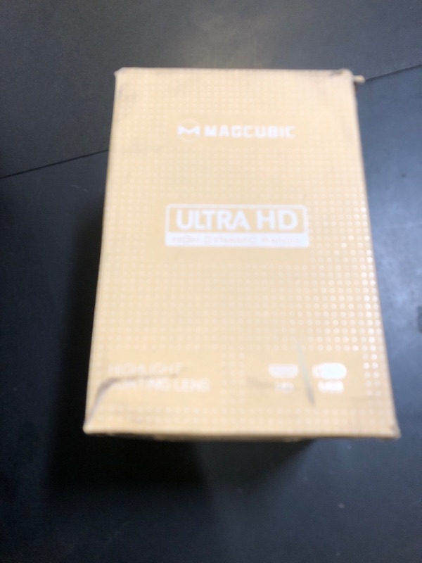 Photo 1 of Magcubic HY300PRO Mini Projector with WiFi and Bluetooth, 4K Support Smart Portable Projector Auto Keystone , Air Mouse Remote, Voice Control, 180 Degree Rotation, Home Video Proyector Android 11