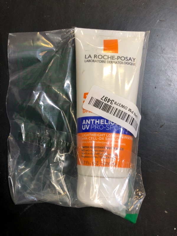 Photo 1 of La Roche Posay Anthelios UV Pro-Sport Sunscreen SPF 50, Daily Sunscreen for Body & Face with Vitamin B5 and Vitamin E, Broad Spectrum Invisible SPF Protection, Water Resistant, Non Greasy