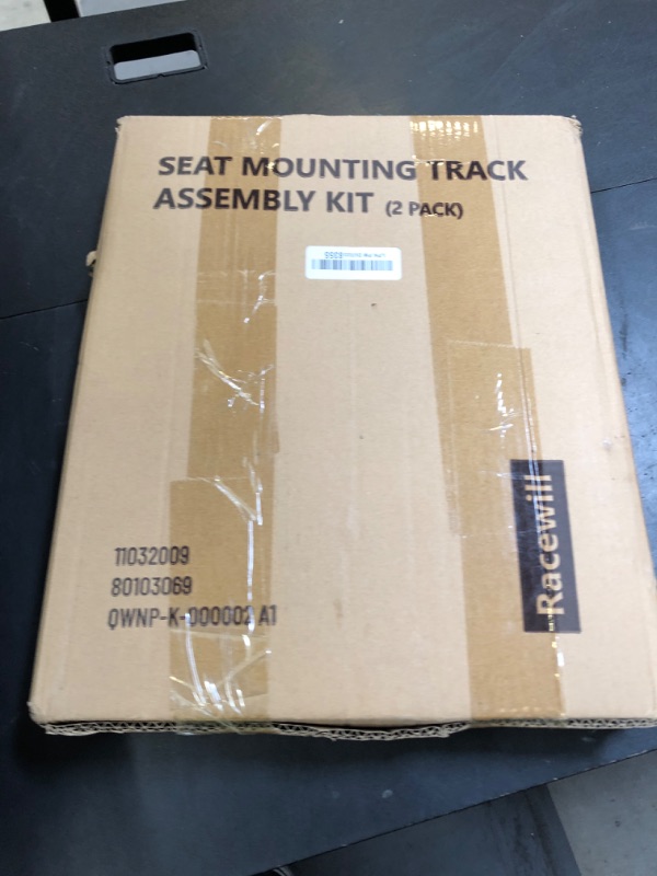 Photo 1 of Racewill Slider Seat Track Set of 2 with Seat Mounting Hardware kit, Universal Seat Slider Compatible with Sparco, NRG, Bucket Seat and Racing Seat