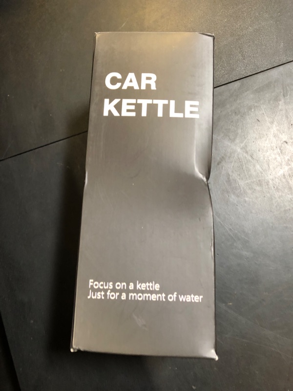 Photo 1 of Car Electric Kettle: 12V/24V Portable Water Boiler Heated Travel Mug,Multiple Temperature Adjustable Coffee Tea Truck Cup with 304 Stainless Steel Dry Burn Protection & Handy Cup Bag