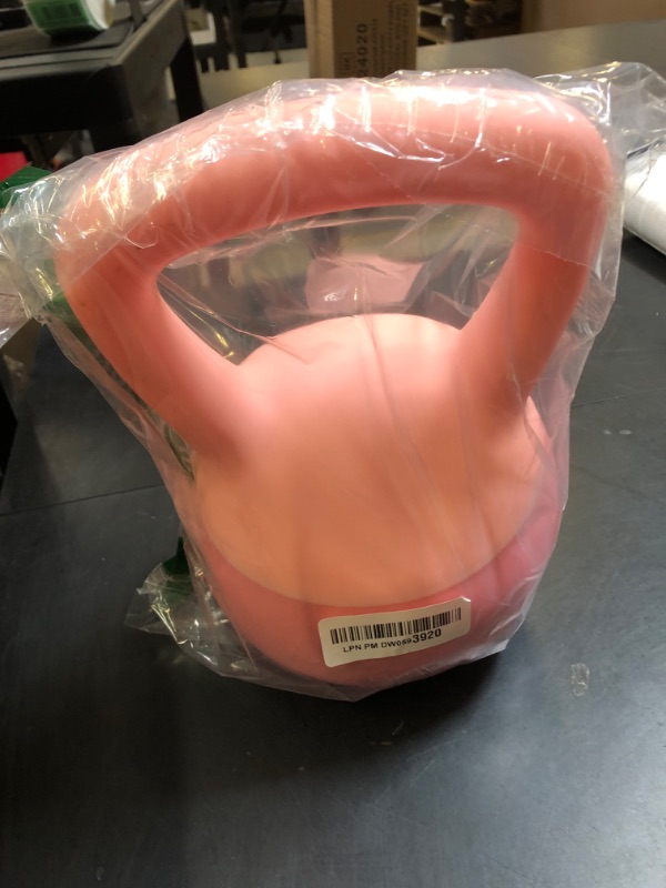 Photo 1 of Soft Kettlebell - Cushioned Impact-Resistant Base and Anti-Slip, Kettle bell Anti-Slip Grip Weight for Home Workouts, Safe Strength Training Kettlebells Sets for Women & Men, With Non-slip Gloves (Pink, 10 LB)