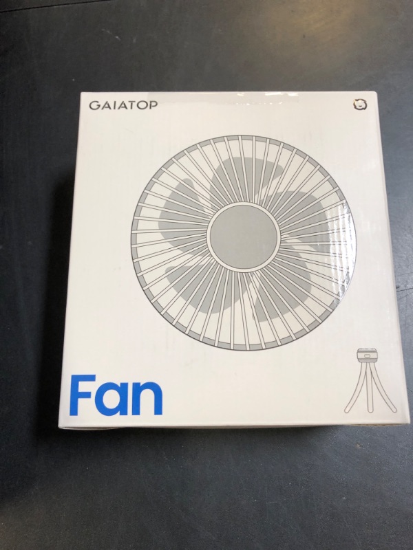Photo 1 of Gaiatop Mini Portable Stroller Fan, Battery Operated Small Clip on, Detachable 3 Speed Rechargeable, 360° Rotate Flexible Tripod Better Cooling for Car Seat Crib Treadmill Travel Black