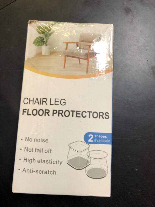 Photo 1 of 32 Pcs Chair Leg Protectors for Hardwood Floors, Silicone Felt Furniture Leg Cover Pad for Protecting Floors from Scratches and Noise, Smooth Moving for Chair Feet(Large fit : 1.3'' - 2'')
